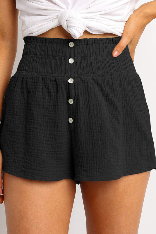 Women's High Waist Summer Shorts - BreezyEase