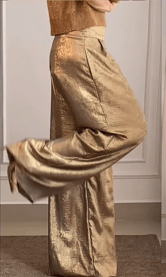 Women's 2-Piece Outfit - Chic & Versatile Pants Set - StyleEase
