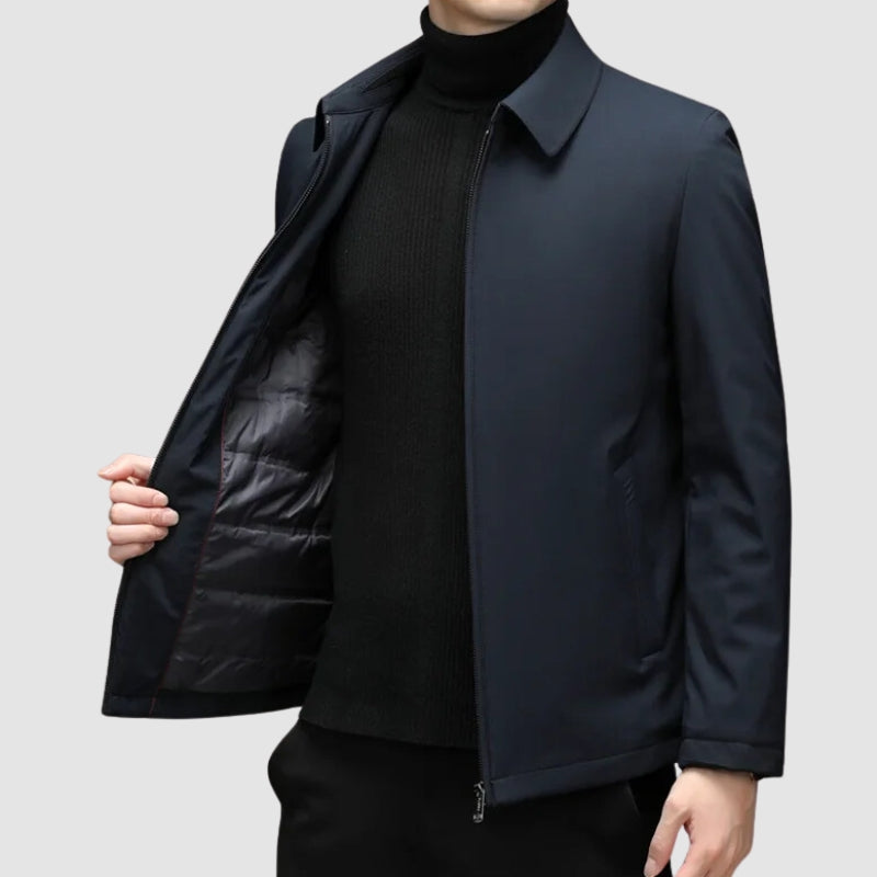 Men's Lightweight Down Winter Jacket - UrbanShield