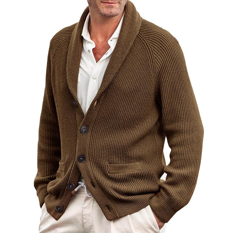 Knitted Autumn/Winter Vest | Cozy Layered Design for Seasonal Comfort Brown