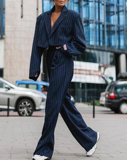 Women's Elegant Suit - Premium Versatile Blazer & Pants Set - CoutureSuit