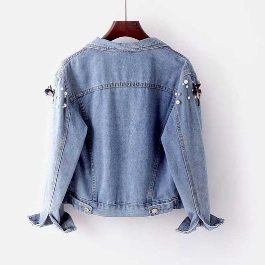 Women's Classic Denim Jacket - Urban Chic - DenimEdge