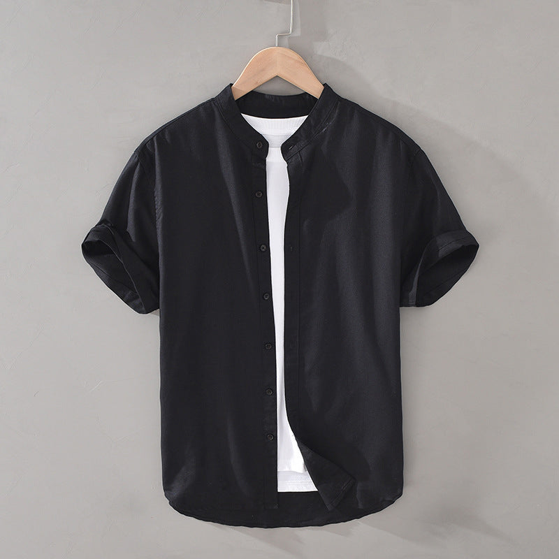 Men's Long Sleeve Standard Fit Shirt - StylePro Black