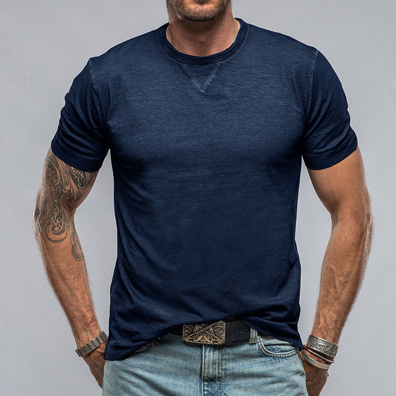 Men's Cotton Blend T-Shirt - Everyday Comfort Tee - UrbanSoft