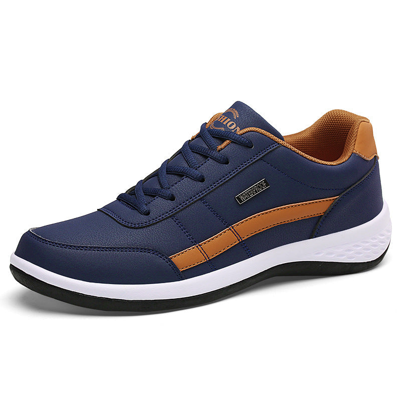 Men’s Sports Shoes – Cushioned Insole – Grip Sole – Lace-Up Supportive Fit Blue