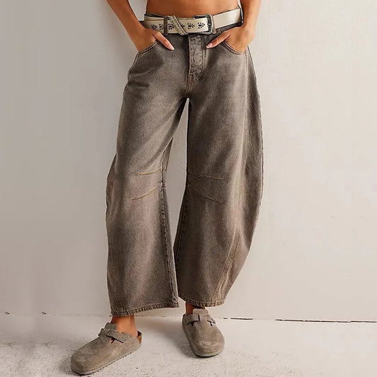 High Waist Wide Leg Jeans for Women - StyleStride