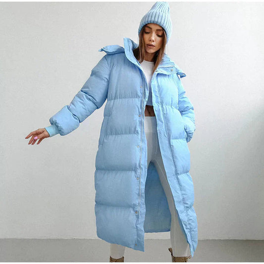 Women's Oversized Puffer Jacket Insulated Quilted Winter Coat - UrbanChic