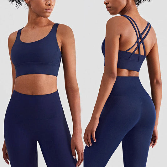 Women's Activewear 2-Piece Set - High Waist, Breathable - PowerFlex
