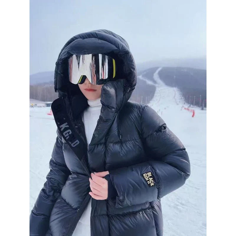 Women's Long Padded Winter Jacket Stylish & Warm - Phoebe Coat