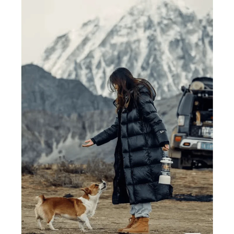 Women's Long Padded Winter Jacket Stylish & Warm - Phoebe Coat