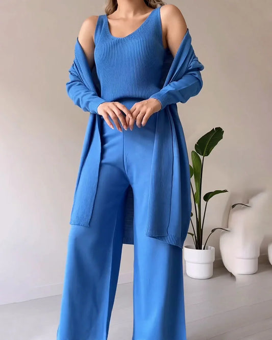 Elegant 3-Piece Versatile Dress Set for Women - StyleTrinity