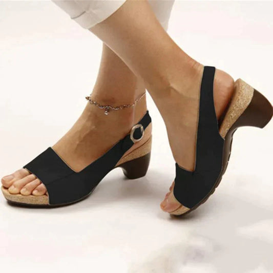 Women's Cushioned Slingback Sandals - ComfortStride
